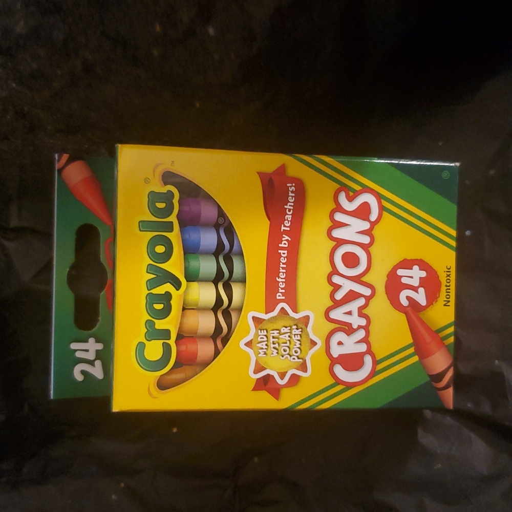Crayola Crayons Made W/ Solar Power Multi Color For Boys Girls Adults Kids